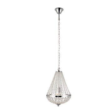 Markslöjd 104889 - Kristallkrona med kedja GRÄNSÖ 1xE27/60W/230V