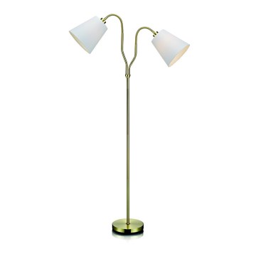 Markslöjd 105274 - Golvlampa MODENA 2xE27/60W/230V