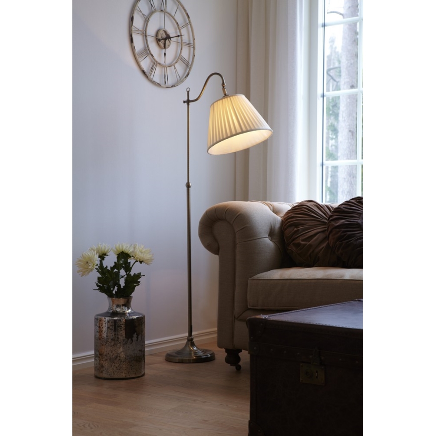 Markslöjd 105921 - Golvlampa CHARLESTON 1xE27/40W/230V