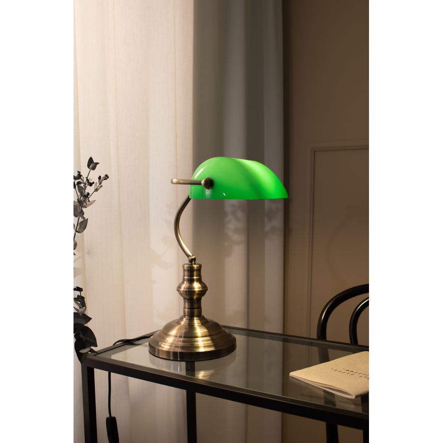Markslöjd 105931 - Bordslampa BANKERS 1xE14/40W/230V