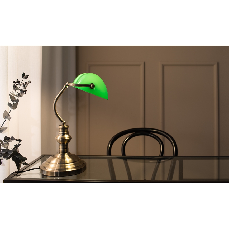 Markslöjd 105931 - Bordslampa BANKERS 1xE14/40W/230V