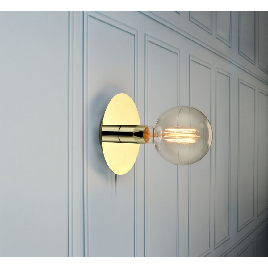 Markslöjd 106154 - Väggbelysning DISC 1xE27/60W/230V