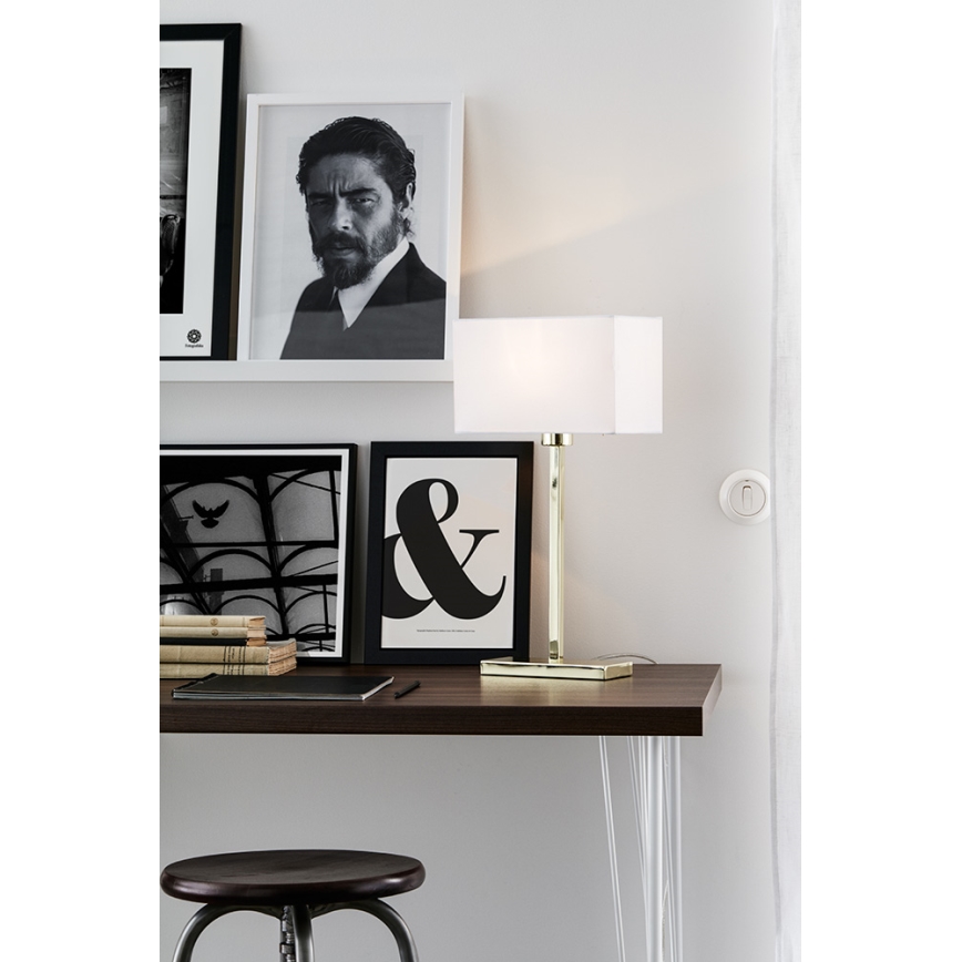 Markslöjd 106306 - Bordslampa SAVOY 1xE27/60W/230V