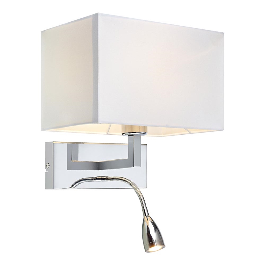 Markslöjd 106307 - LED Väggbelysning SAVOY LED/3W+E27/60W/230V