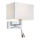 Markslöjd 106307 - LED Väggbelysning SAVOY LED/3W+E27/60W/230V
