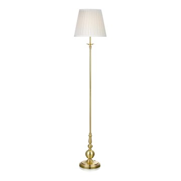 Markslöjd 106322 - Golvlampa IMPERIA 1xE27/60W/230V mässing