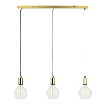 Markslöjd 106335 - Ljuskrona med snöre SKY 3xE27/60W/230V