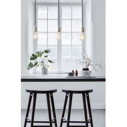 Markslöjd 106335 - Ljuskrona med snöre SKY 3xE27/60W/230V