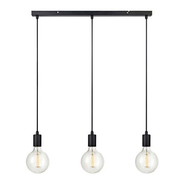 Markslöjd 106336 - Ljuskrona med snöre SKY 3xE27/60W/230V