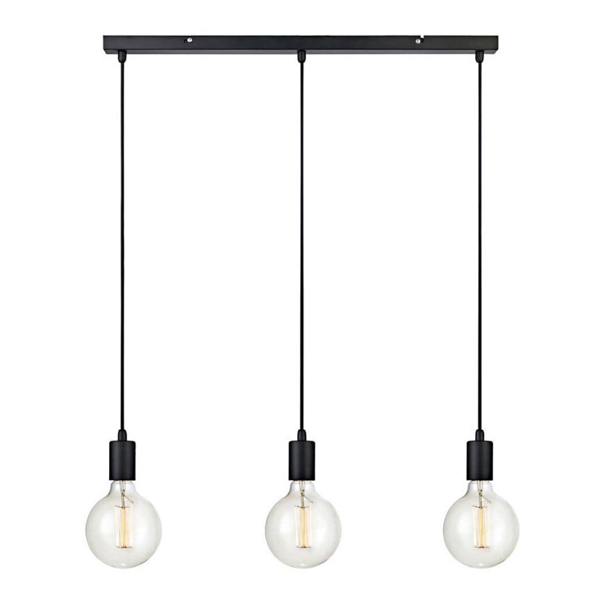 Markslöjd 106336 - Ljuskrona med snöre SKY 3xE27/60W/230V