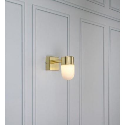 Markslöjd 106374 - Badrumsbelysning vägg MENTON 1xG9/18W230V IP44