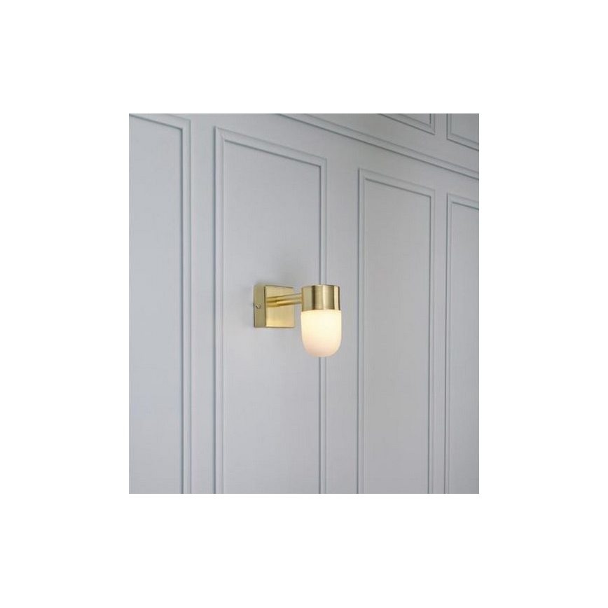 Markslöjd 106374 - Badrumsbelysning vägg MENTON 1xG9/18W230V IP44