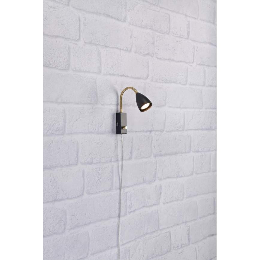 Markslöjd 106589 - Dimbart vägglampa CIRO 1xGU10/7W/230V