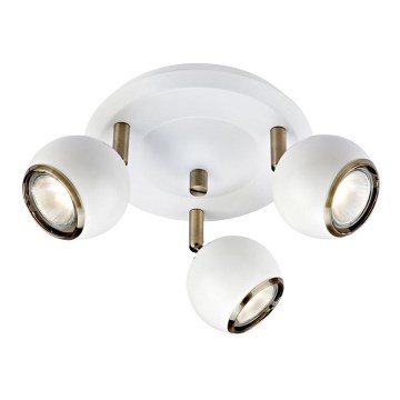 Markslöjd 106875 - Spotlight COCO 3xGU10/35W/230V vit
