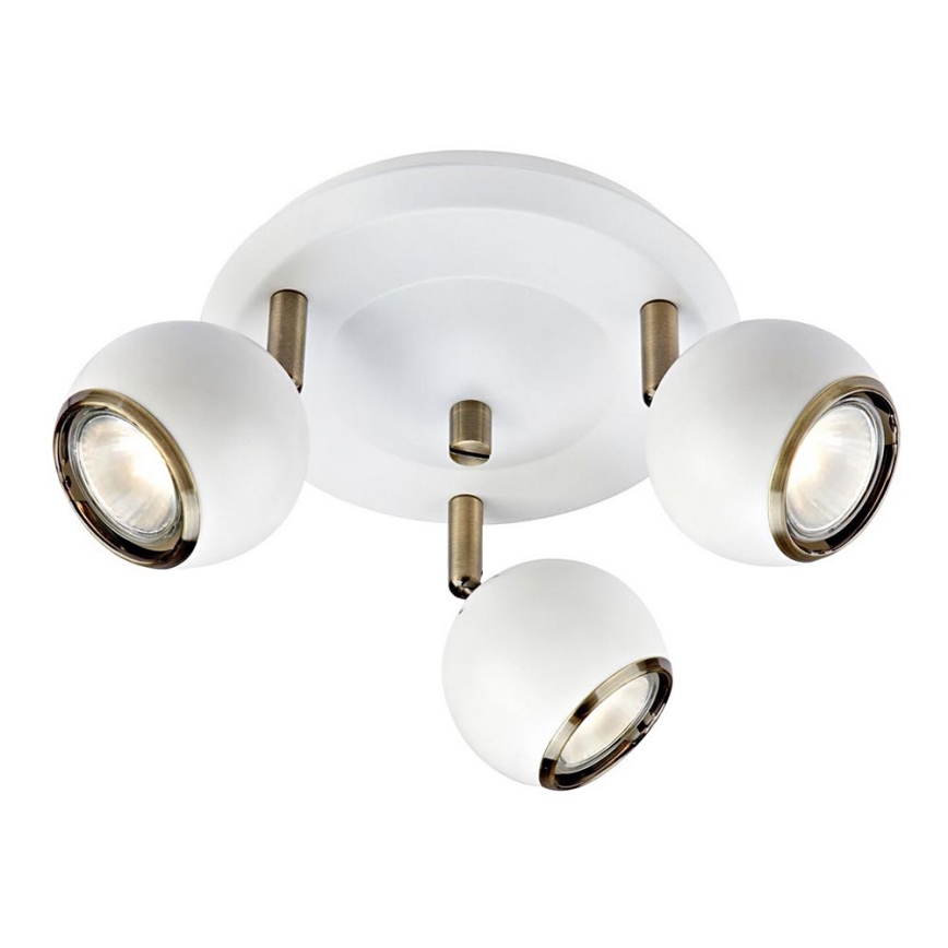 Markslöjd 106875 - Spotlight COCO 3xGU10/35W/230V vit