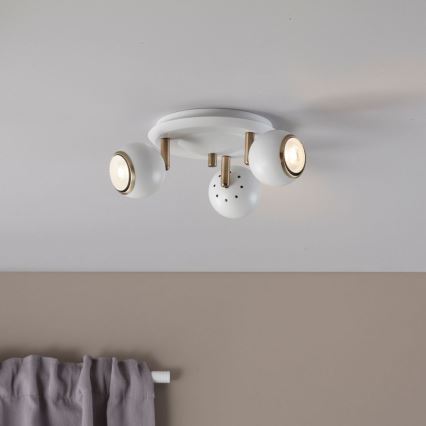 Markslöjd 106875 - Spotlight COCO 3xGU10/35W/230V vit