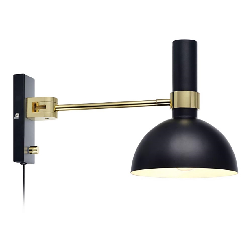 Markslöjd 106970 - Dimbar Väggbelysning LARRY 1xE27/60W/230V