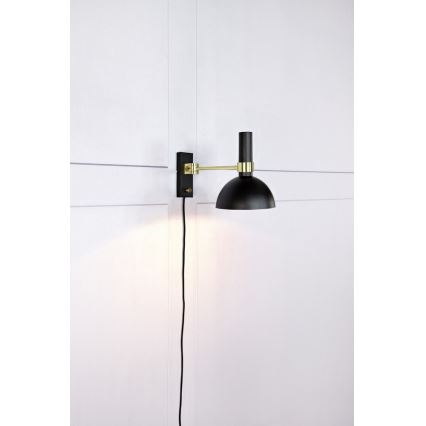 Markslöjd 106970 - Dimbar Väggbelysning LARRY 1xE27/60W/230V