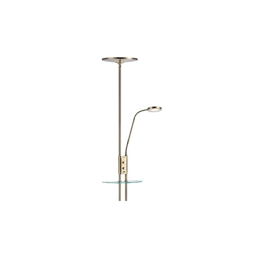 Markslöjd 107009 - LED Dimbar Golvlampa FRIEND LED/18W/230V + LED/5W