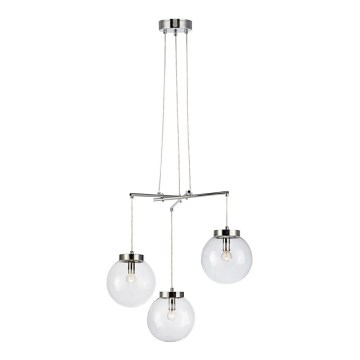 Markslöjd 107015 - Ljuskrona med snöre SICILY 3xE14/40W/230V
