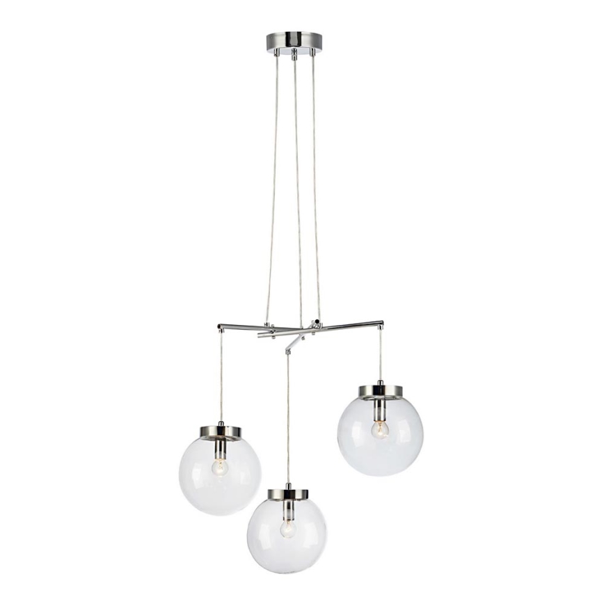 Markslöjd 107015 - Ljuskrona med snöre SICILY 3xE14/40W/230V