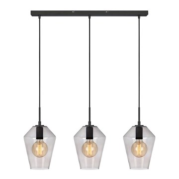 Markslöjd 107132 - Ljuskrona med snöre RETRO 3xE27/60W/230V