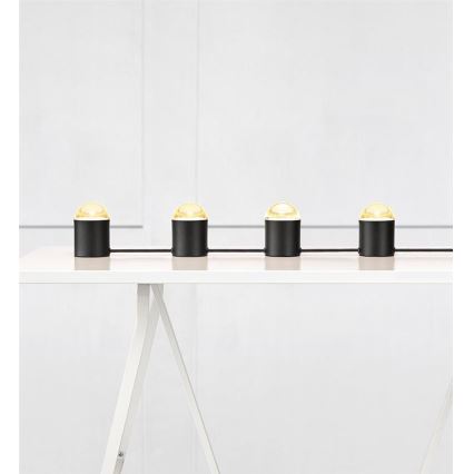 Markslöjd 107203 - Kristall Bordslampa JINX 4xGU10/6W/230V