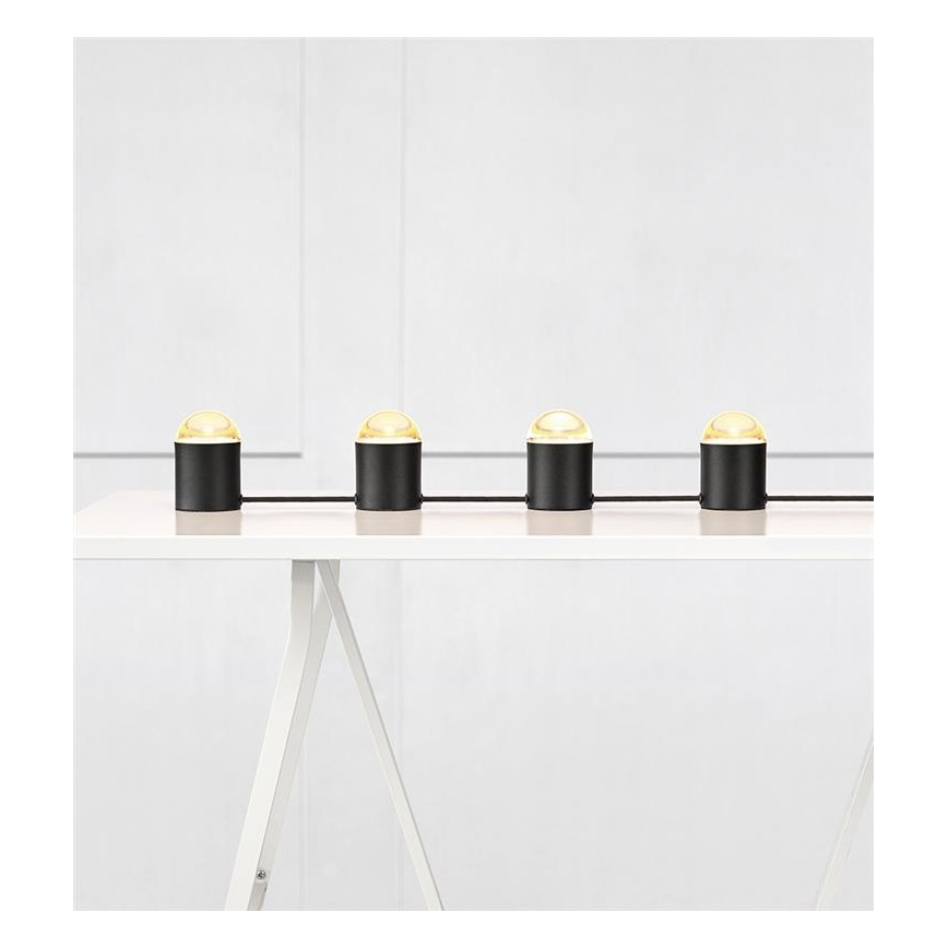 Markslöjd 107203 - Kristall Bordslampa JINX 4xGU10/6W/230V