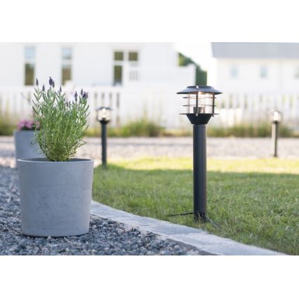 Markslöjd 107290 - LED-lampa för utomhusbruk GARDEN 24 LED/3W/24V 45 cm IP44 svart