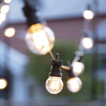 Markslöjd 107292 - LED dekorativ utomhusslinga KRANS GARDEN 10xLED 5,5m IP44