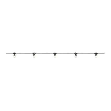 Markslöjd 107292 - LED dekorativ utomhusslinga KRANS GARDEN 10xLED 5,5m IP44