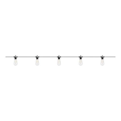 Markslöjd 107293 - LED dekorativ utomhusslinga KRANS GARDEN 10xLED 5,5m IP44
