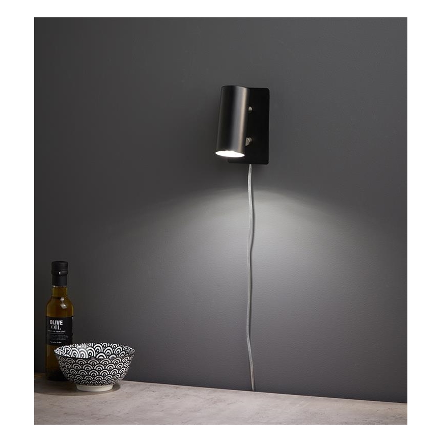 Markslöjd 107345 - Dimbart väggspotlight BARCELONA 1xGU10/12W/230V