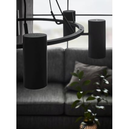 Markslöjd 107357 - Ljuskrona med snöre PORTO 6xGU10/12W/230V