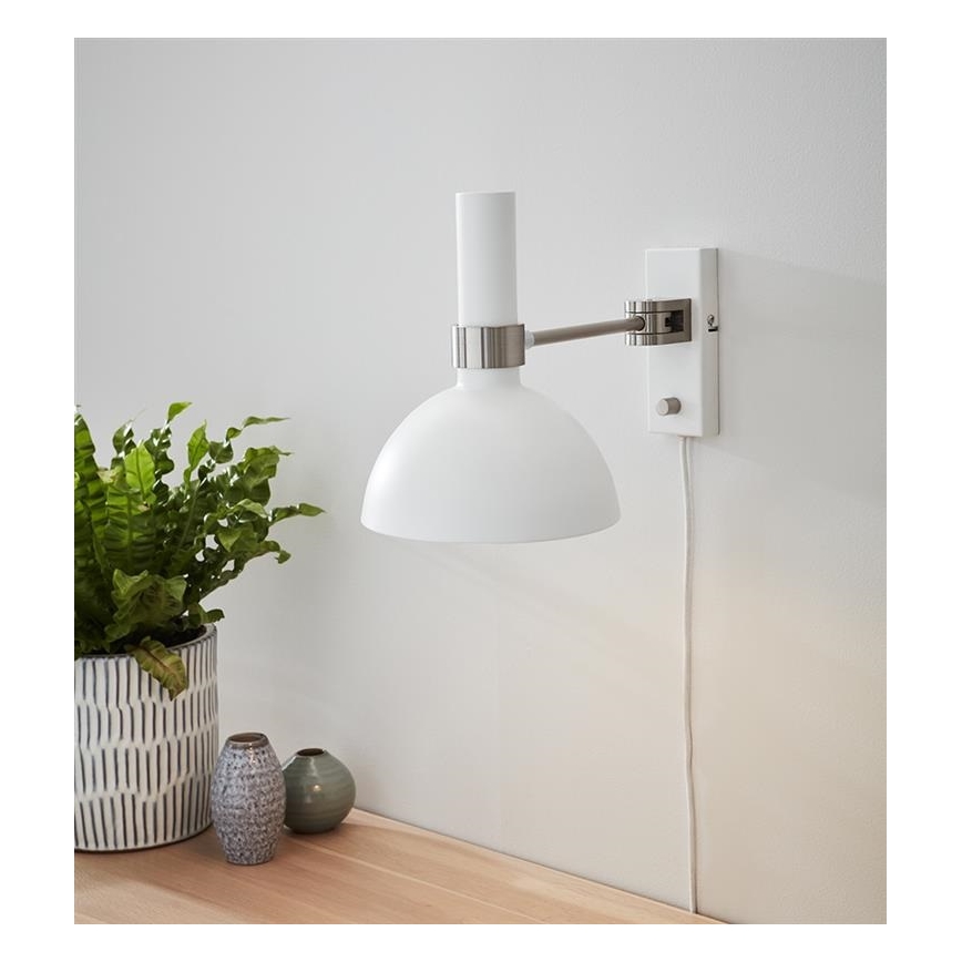 Markslöjd 107499 - Dimbar Väggbelysning LARRY 1xE27/60W/230V