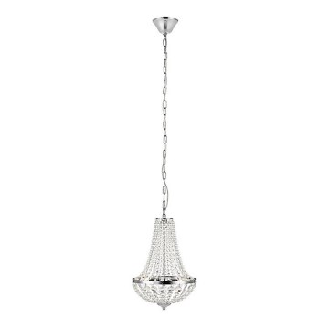 Markslöjd 107550 - Kristall Badrum Ljuskrona med kedja GRÄNSÖ 2xG9/20W/230V