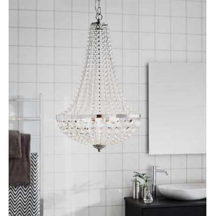 Markslöjd 107551 - Badrumslampa med kedja 3xG9/20W/230 IP44