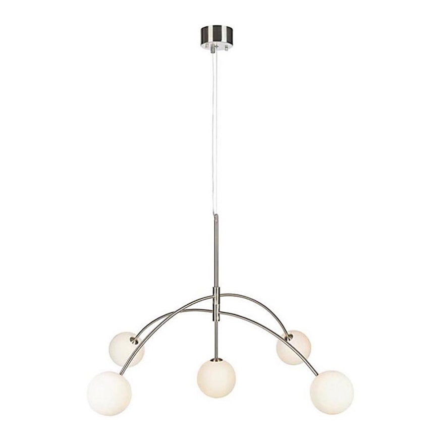 Markslöjd 107559 - Ljuskrona med snöre HEAVEN 5xG9/28W/230V