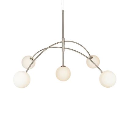 Markslöjd 107559 - Ljuskrona med snöre HEAVEN 5xG9/28W/230V