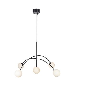 Markslöjd 107560 - Ljuskrona med snöre HEAVEN 5xG9/28W/230V