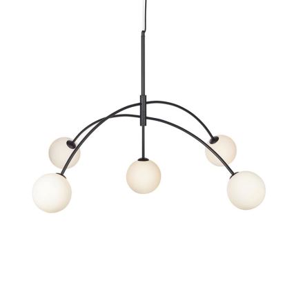 Markslöjd 107560 - Ljuskrona med snöre HEAVEN 5xG9/28W/230V