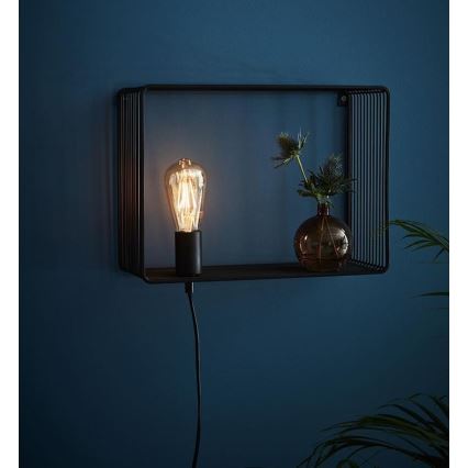 Markslöjd 107814 - Väggbelysning Hylla 1xE27/60W/230V