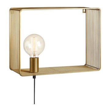 Markslöjd 107815 - Väggbelysning Hylla 1xE27/60W/230V