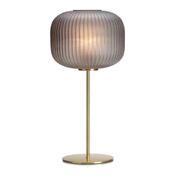 Markslöjd 107820 - Bordslampa SOBER 1xE27/60W/230V mässing