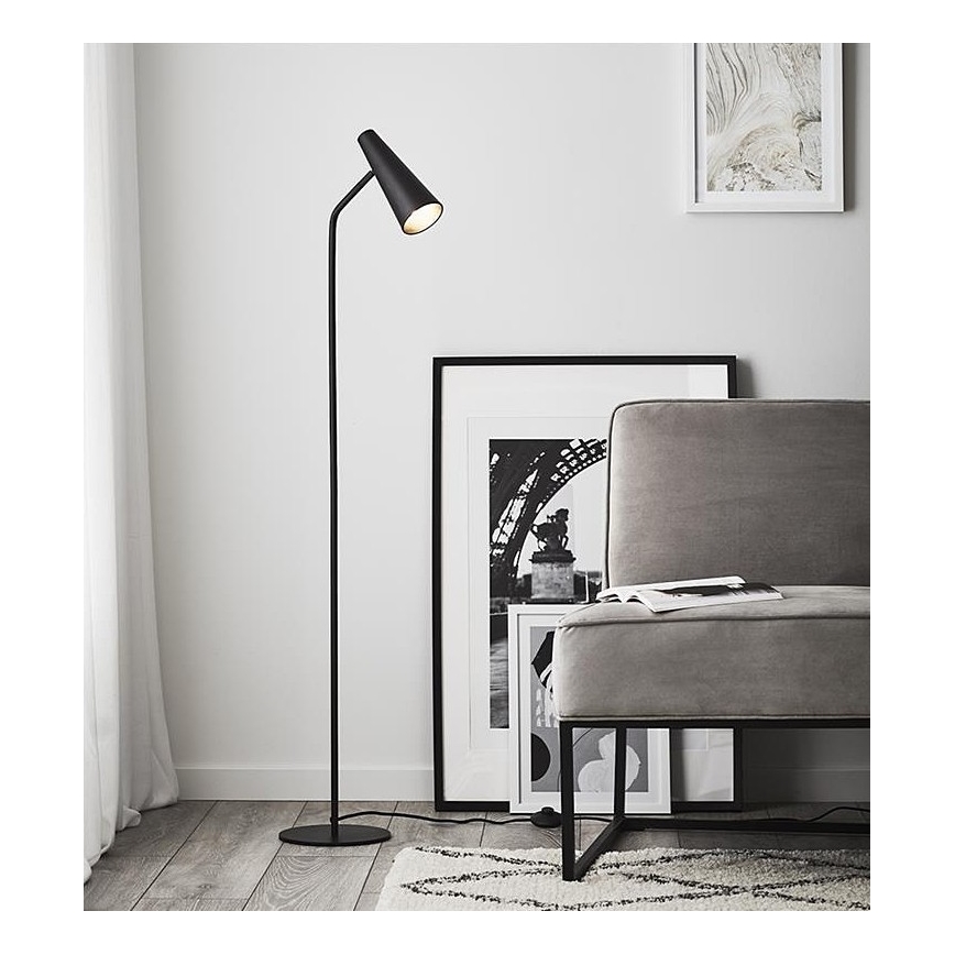 Markslöjd 107900 - Golvlampa PEAK 1xE14/40W/230V