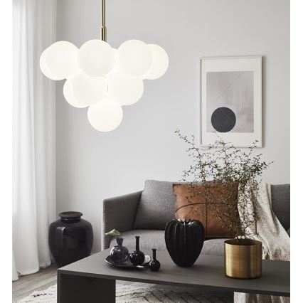 Markslöjd 107903 - Hängande Ljuskrona MERLOT 13xG9/20W/230V