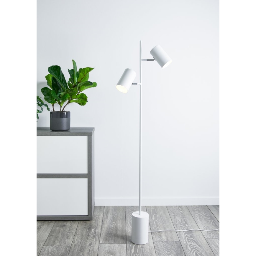 Markslöjd 107948 - Golvlampa TWIN 2xE14/40W/230V