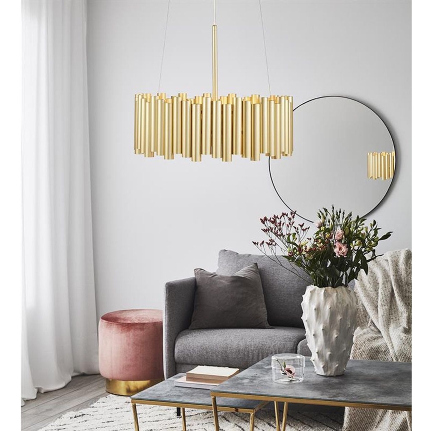 Markslöjd 108047 - Ljuskrona med snöre LEVEL 3xE27/60W/230V