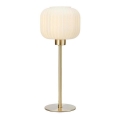 Markslöjd 108120 - Bordslampa SOBER 1xE27/60W/230V mässing