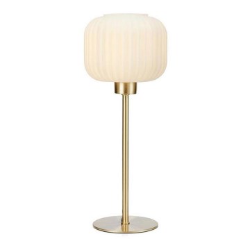 Markslöjd 108120 - Bordslampa SOBER 1xE27/60W/230V mässing